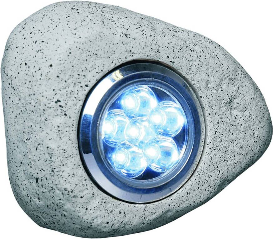Smartwares LED tuinlampen steenvormig 2, 7 W grijs 3 st RS306