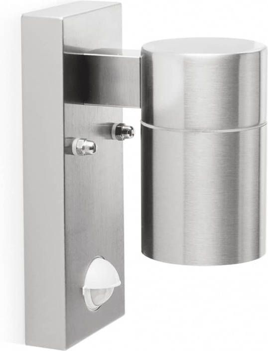 Ranex Solo Wandlamp met sensor 1 lichts D 110 mm Staal