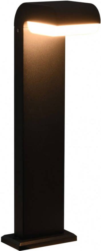 VIDAXL LED buitenlamp 9 W ovaal zwart
