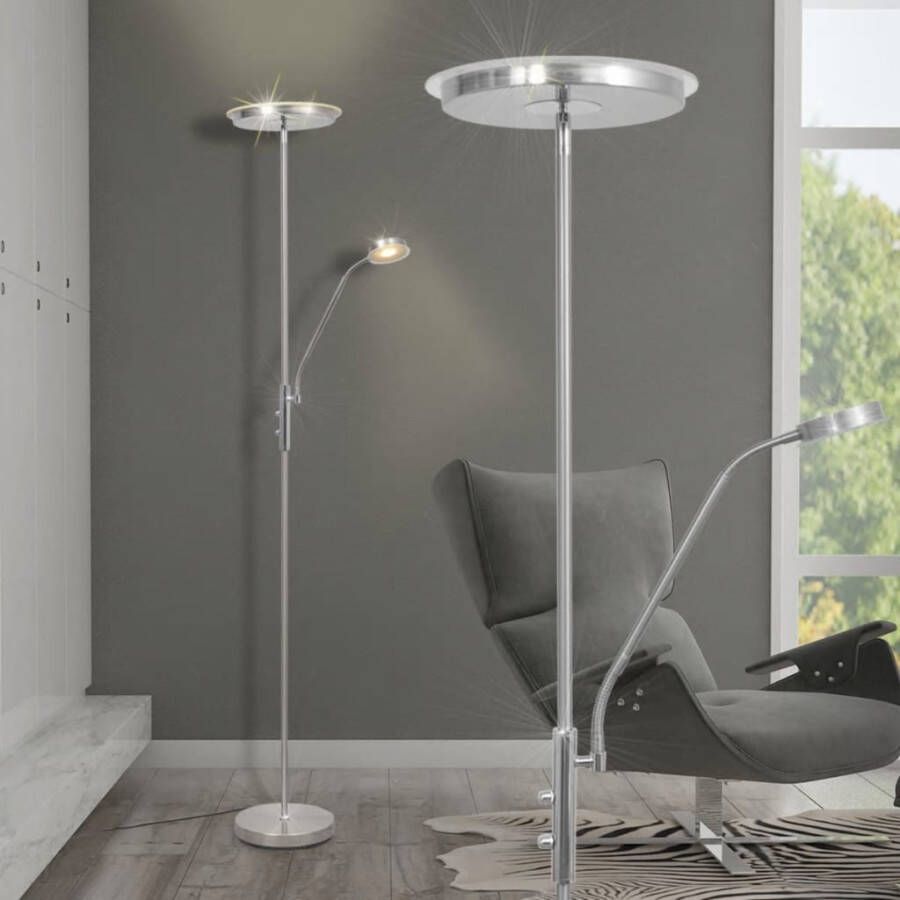 vidaXL led vloerlamp dimbaar 23 W