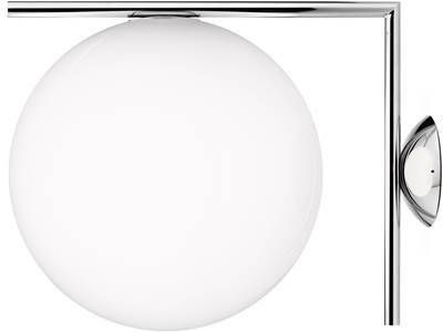 FLOS IC L Wand en Plafondlamp Chroom