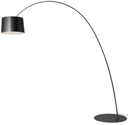 Foscarini Twiggy Elle vloerlamp LED grafite