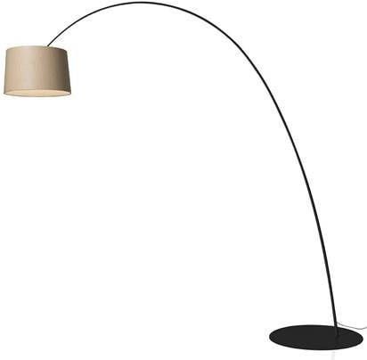 Foscarini Twiggy Elle Wood vloerlamp Mylight LED nero