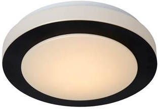 Lucide Dimy ronde plafondlamp 28cm 12W zwart