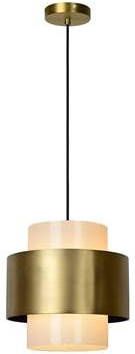 Lucide Firmin Hanglamp mat Go. ø30 1xe27 40w glas