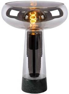 Lucide Listelle Tafellamp Ø 28 Cm 1xe27 Fumé