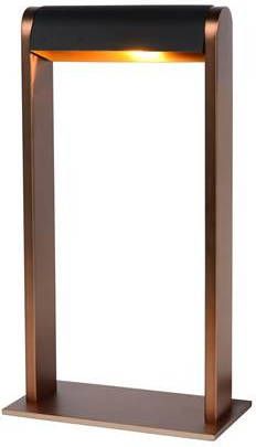 Lucide tafellamp Loras mat goud/messing Leen Bakker