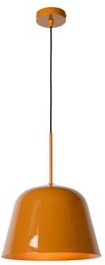 Lucide Misha Hanglamp okerge. ø31 1xe27 60w ip21 staal