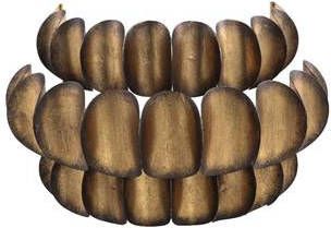 PTMD Merck Tafellamp 46 x 24 x 28, 5 cm Metaal Messing