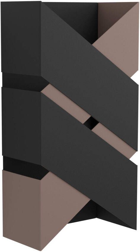 EGLO  Gurare Wandlamp   LED   24 cm   Mokka/Zwart