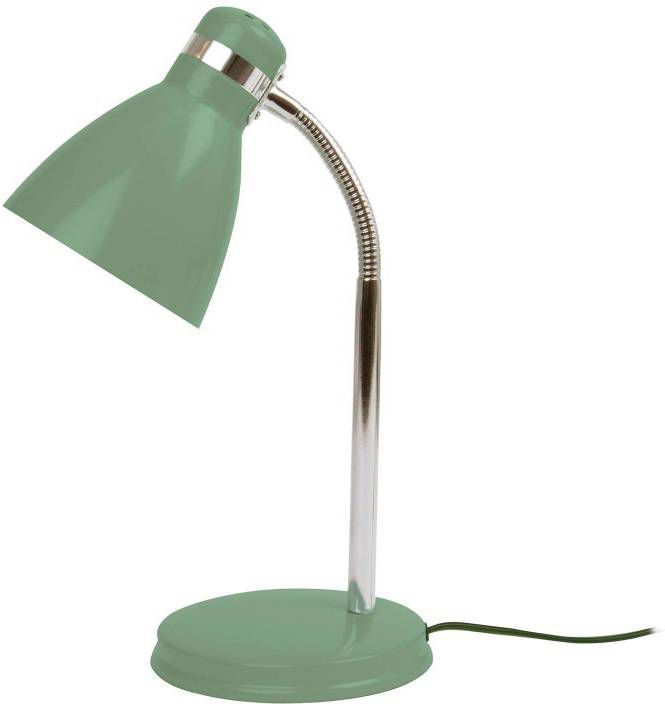Leitmotiv Tafellampen Table Lamp Study Metal Groen