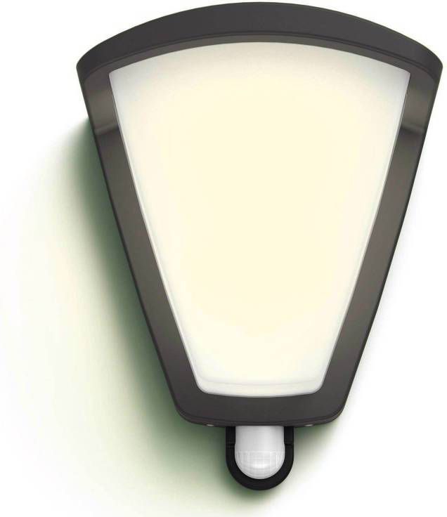 Philips myGarden Sensor wandlamp Kiskadee 1x42 W antraciet 1738493PN