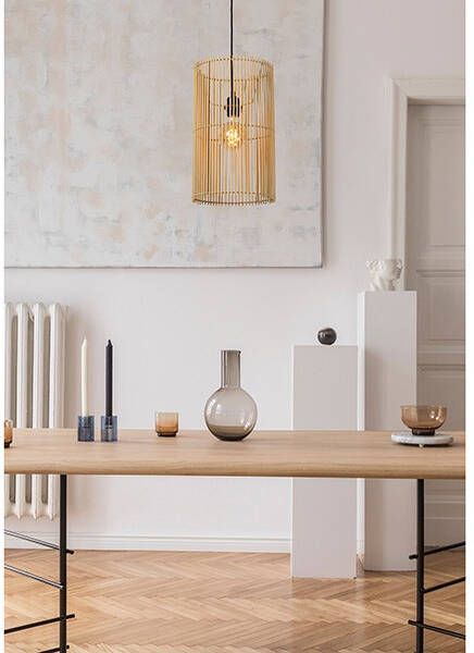 Lucide Jantine Hanglamp Ø 26 Cm 1xe27 Licht Hout